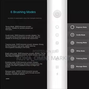 Adults Electric Toothbrush + 4 Brush Heads