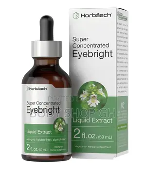 Horbäach Eyebright Herb Supplement | 2 Fl Oz | Alcohol Free |