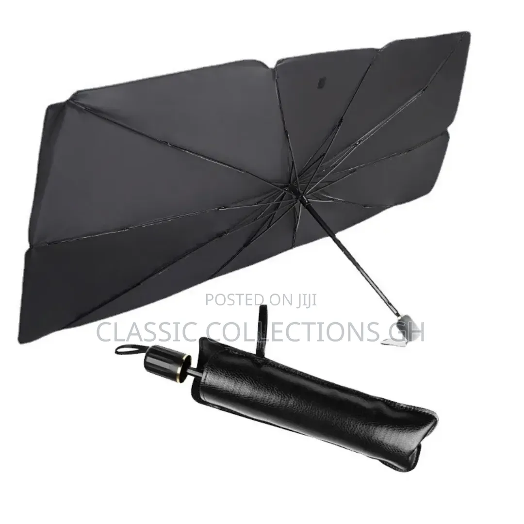 Uv Protection Sun Shade Umbrella Portable Car Foldable Sunshades