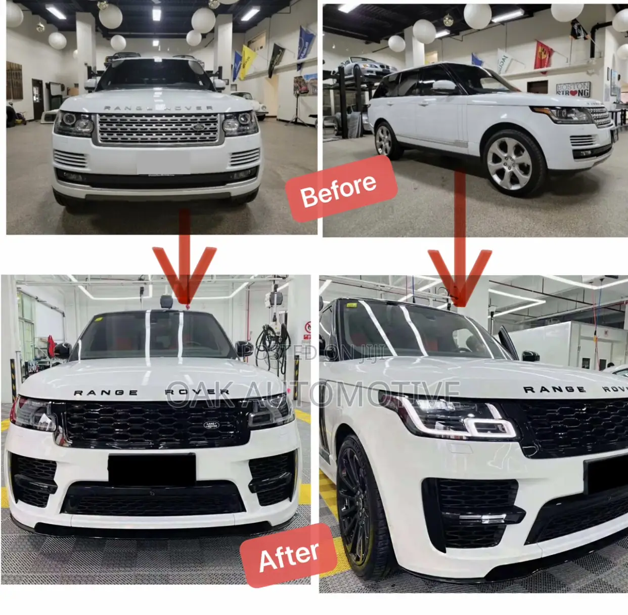 Range Rover Vogue 2013-2017 Upgrade Bodykits to 2022