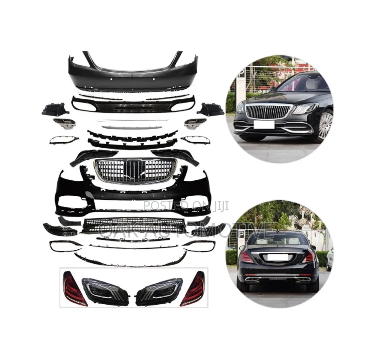 Mercedes-Benz W222 2013-2017 Upgrade to Maybach Bodykits
