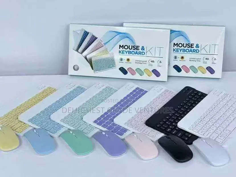 Wireless Bluetooth Keyboard and Mouse