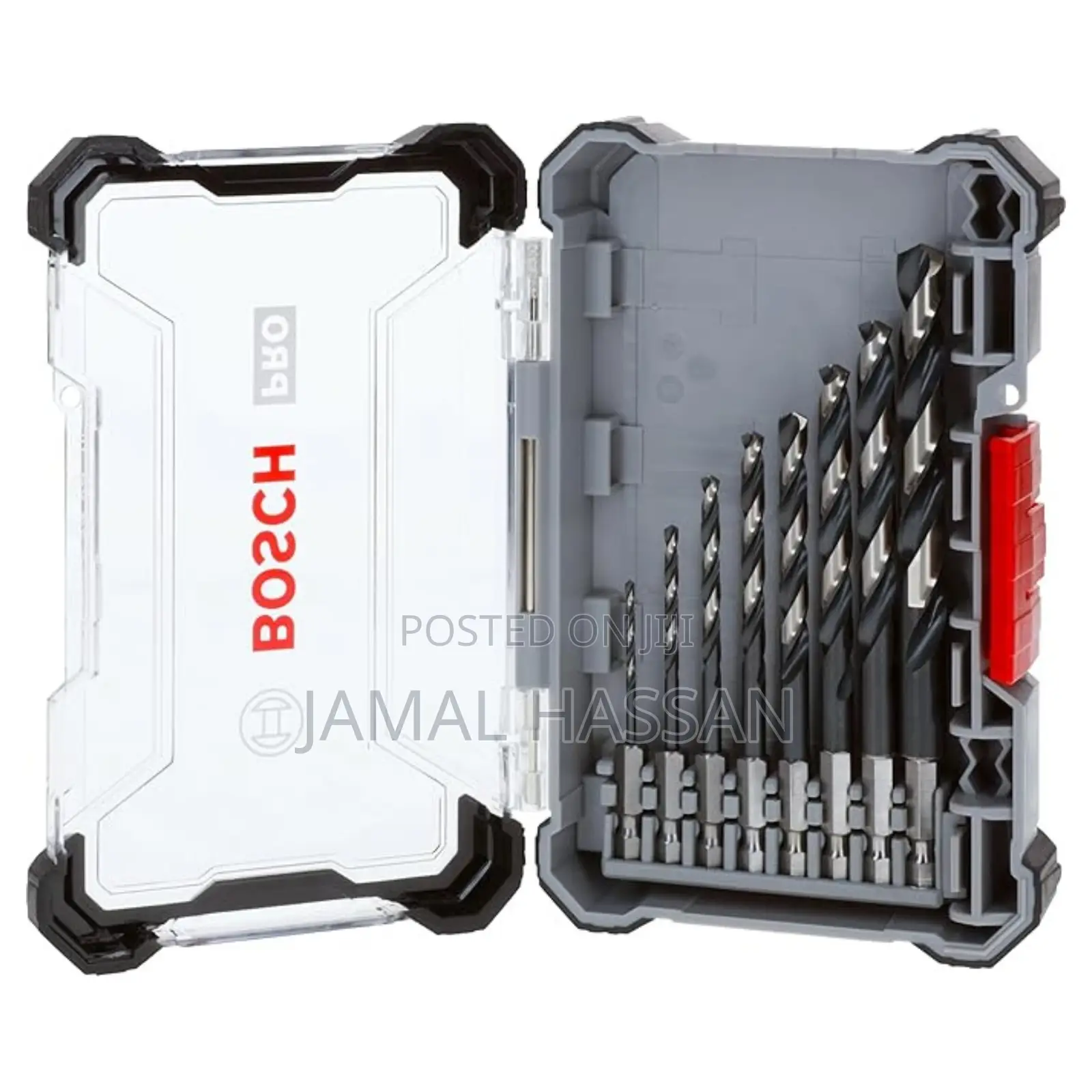 Bosch Pro Metal HSS-G Impact Twist Drill Bit Set, 8 PCS