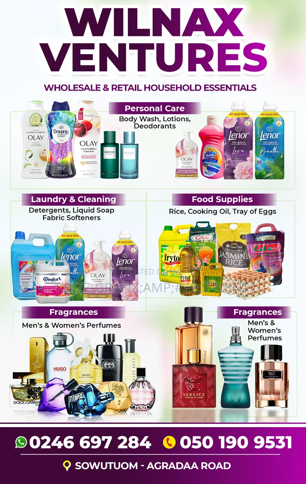 Label, Poster Design, and Printing