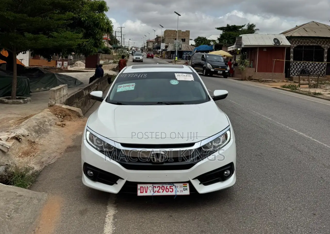 Honda Civic EX Sedan 2018 White