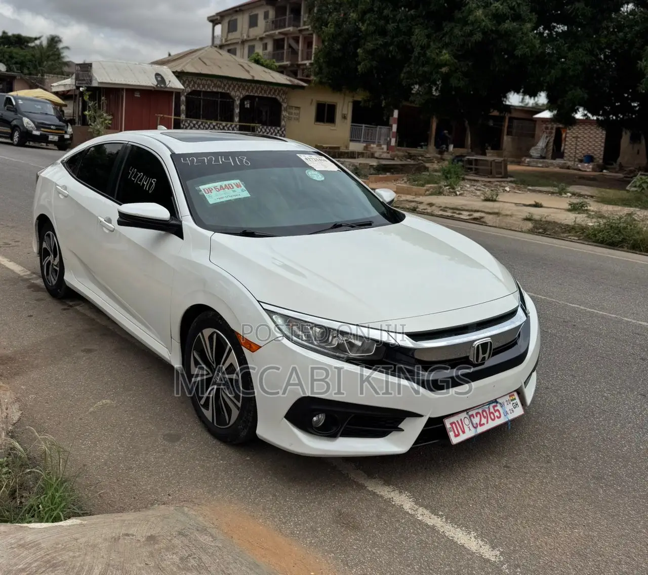 Honda Civic EX Sedan 2018 White