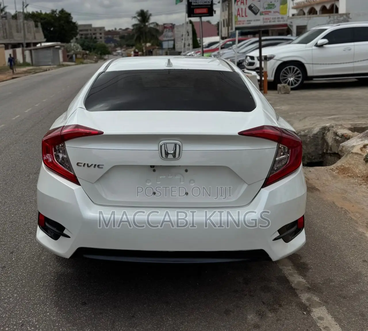 Honda Civic EX Sedan 2018 White