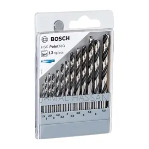 Bosch Twist Drill Bit Pointteq 13pcs