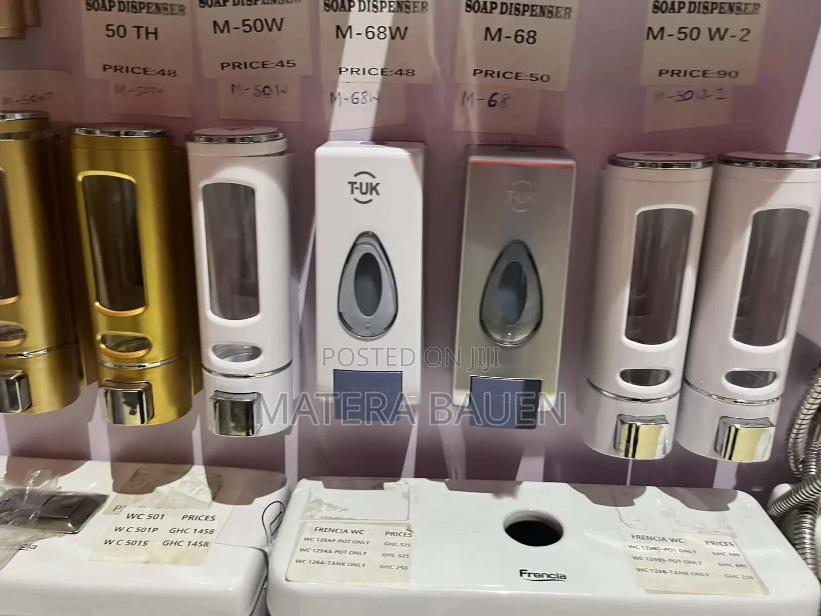 Soap Dispenser, White Colour