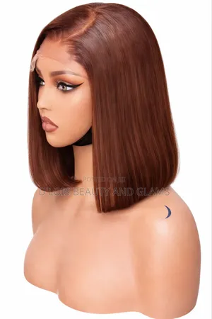 Honey Brown 12inches Bob Wigcap