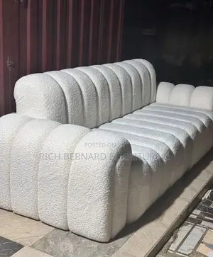 Luxury Boucle Sofa Set