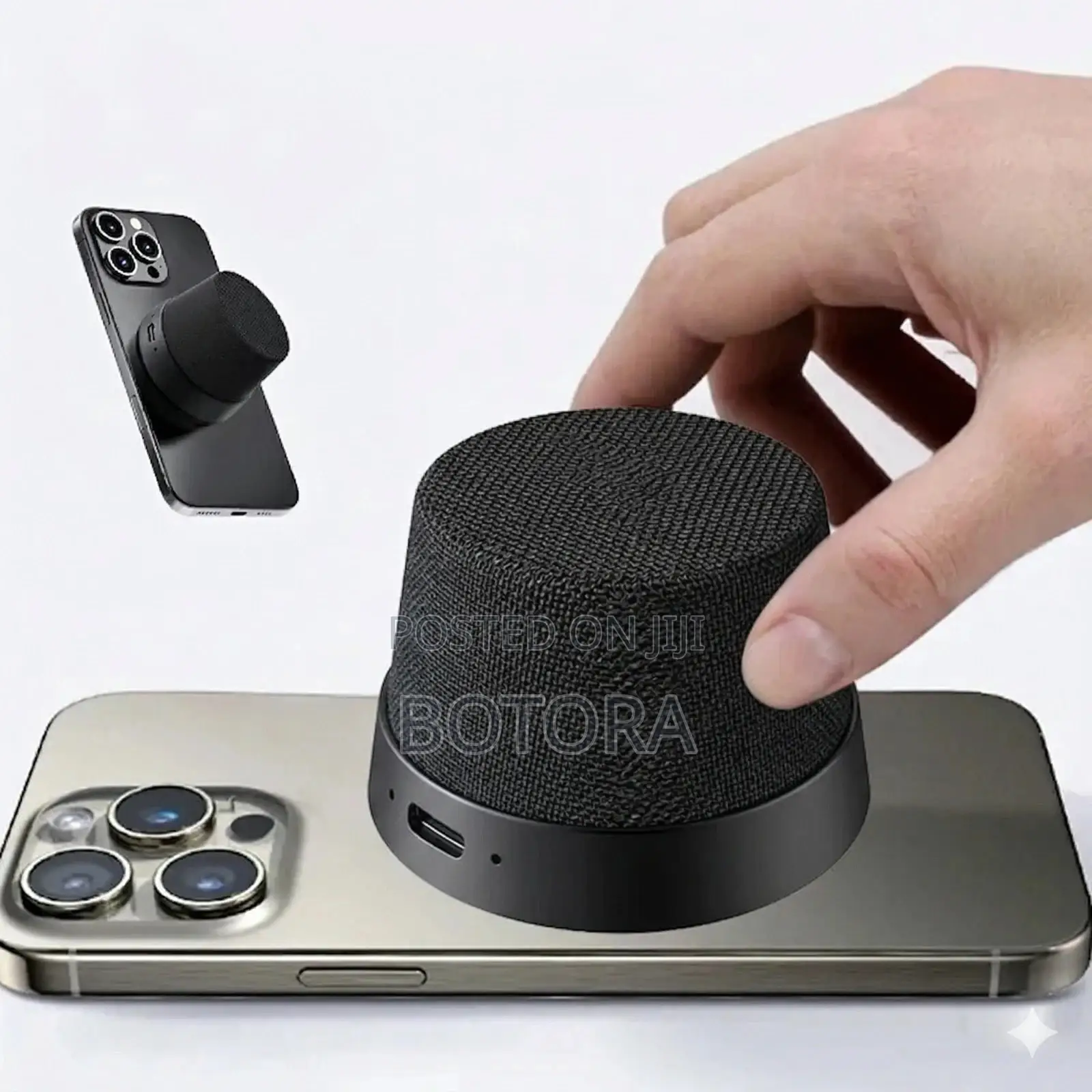 Magnetic Mini Bluetooth Speaker – 32ft Range - 2 Colors Available