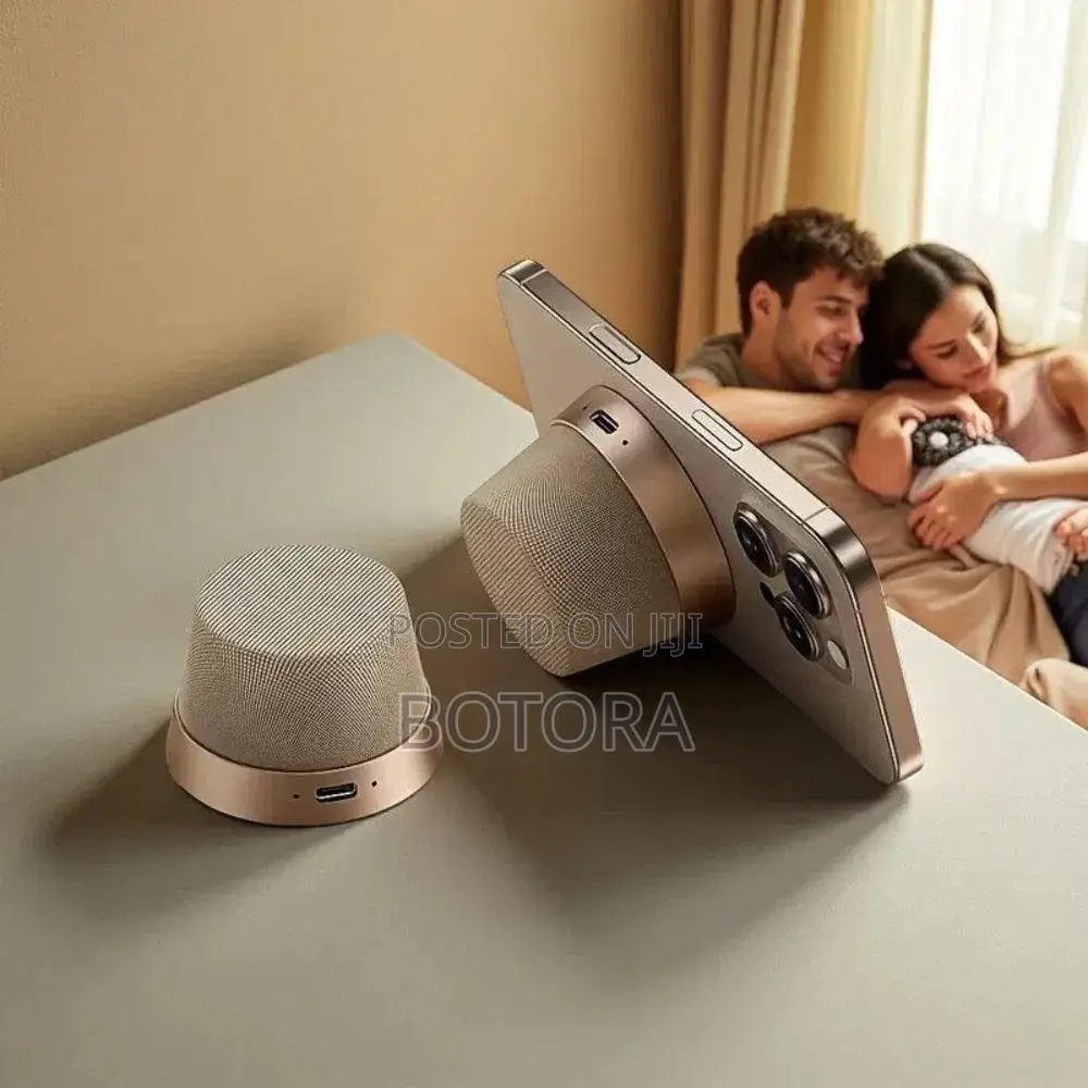 Magnetic Mini Bluetooth Speaker – 32ft Range - 2 Colors Available