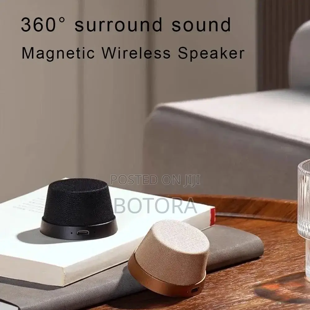 Magnetic Mini Bluetooth Speaker – 32ft Range - 2 Colors Available