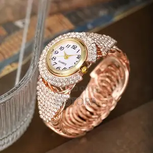 Women’S 2-Piece Jewelry Set – Stylish Watch + Bracelet - Box Included