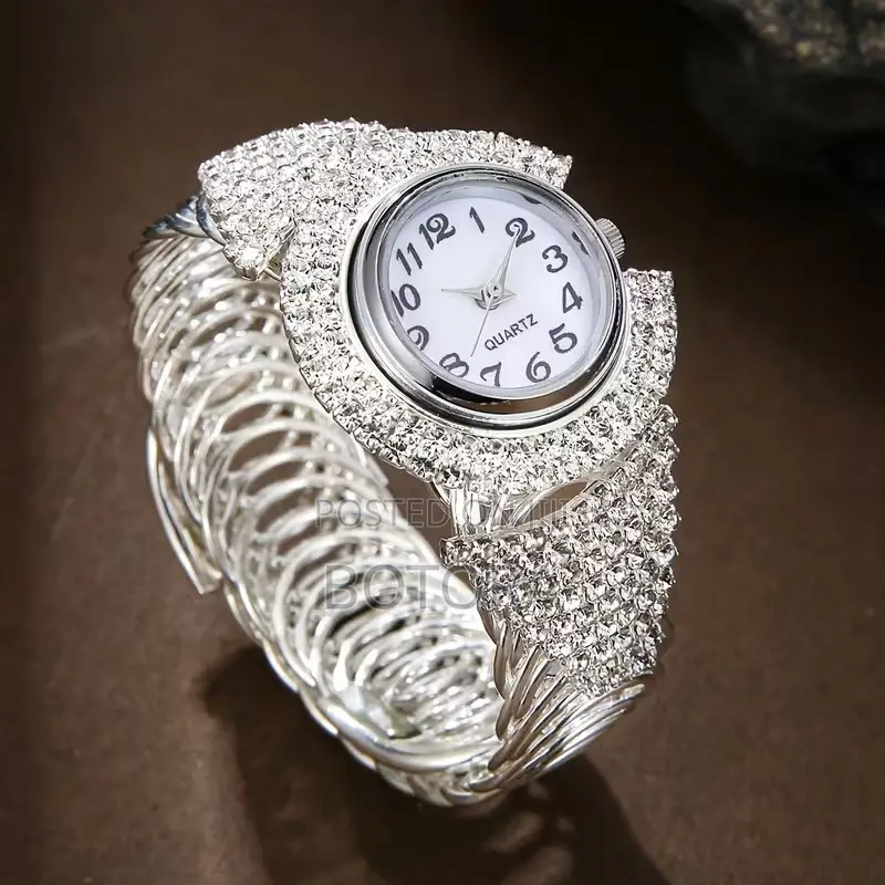 Women’S 2-Piece Jewelry Set – Stylish Watch + Bracelet - Box Included