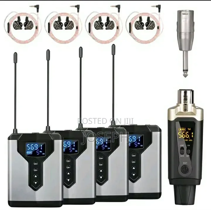 In Ear Monitor System 4pcs Wireless