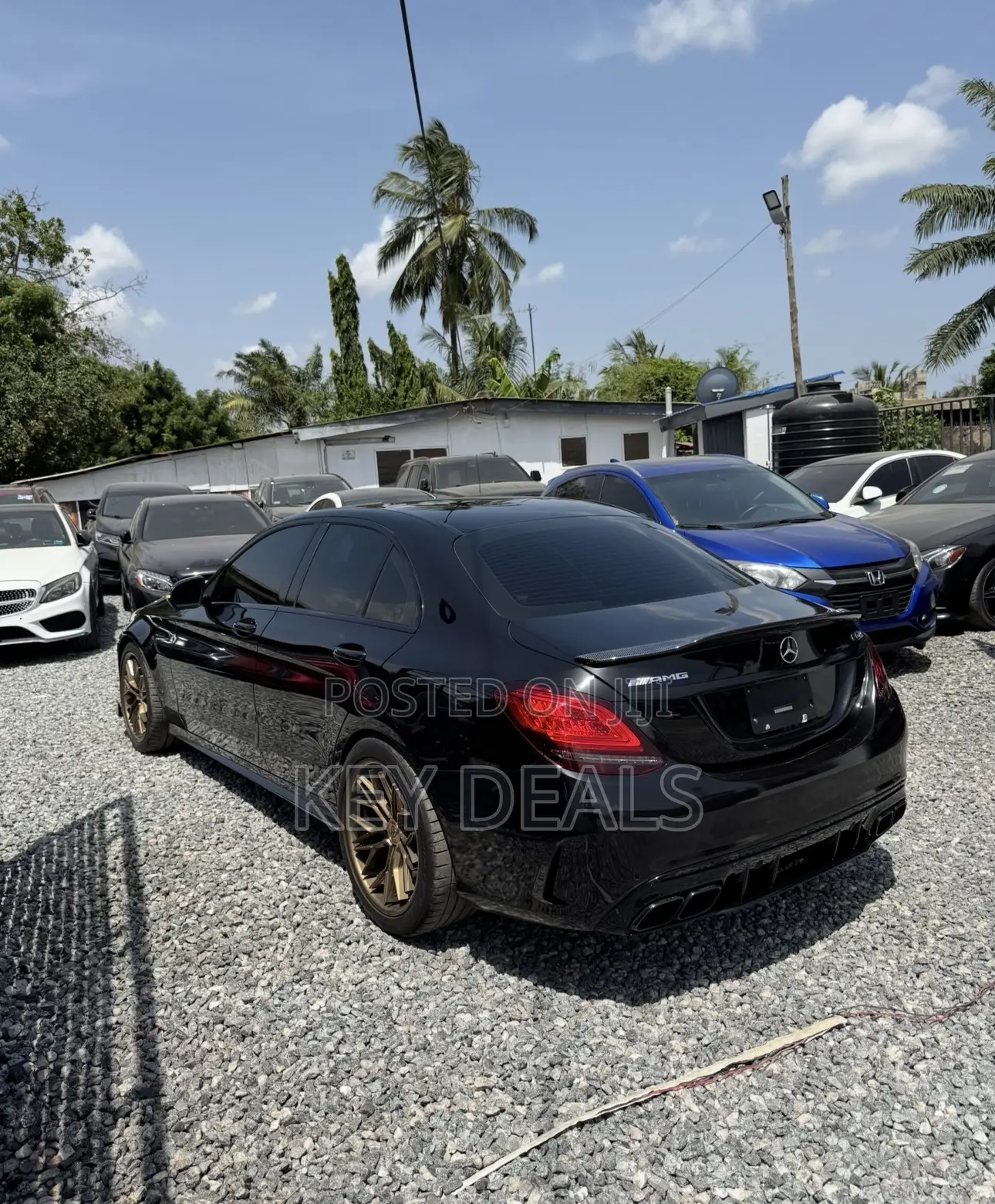 Mercedes-Benz C63 2019 Black