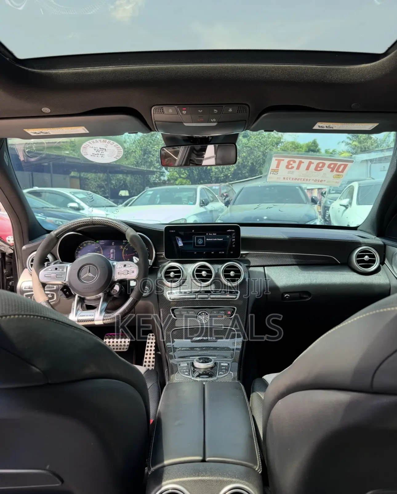 Mercedes-Benz C63 2019 Black