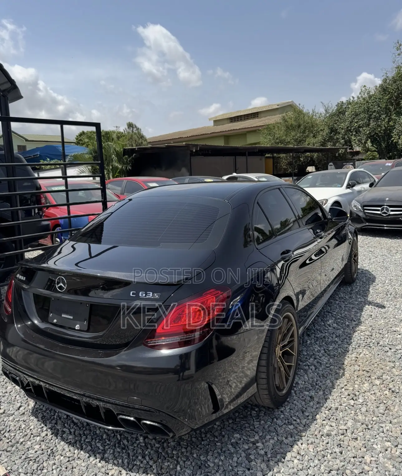 Mercedes-Benz C63 2019 Black