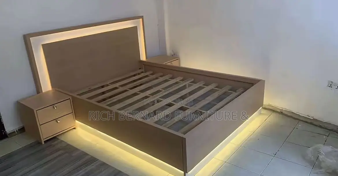 Modern Laminated Double Bed