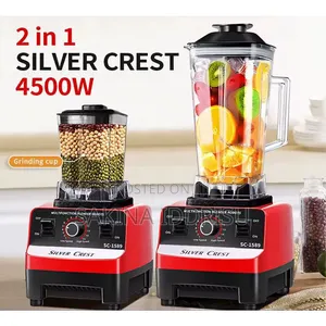 2-in-1 Silver Crest Blender – Powerful, Durable Multipurpose