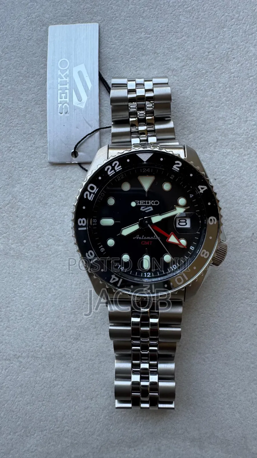 Seiko 5 Sports GMT Watch