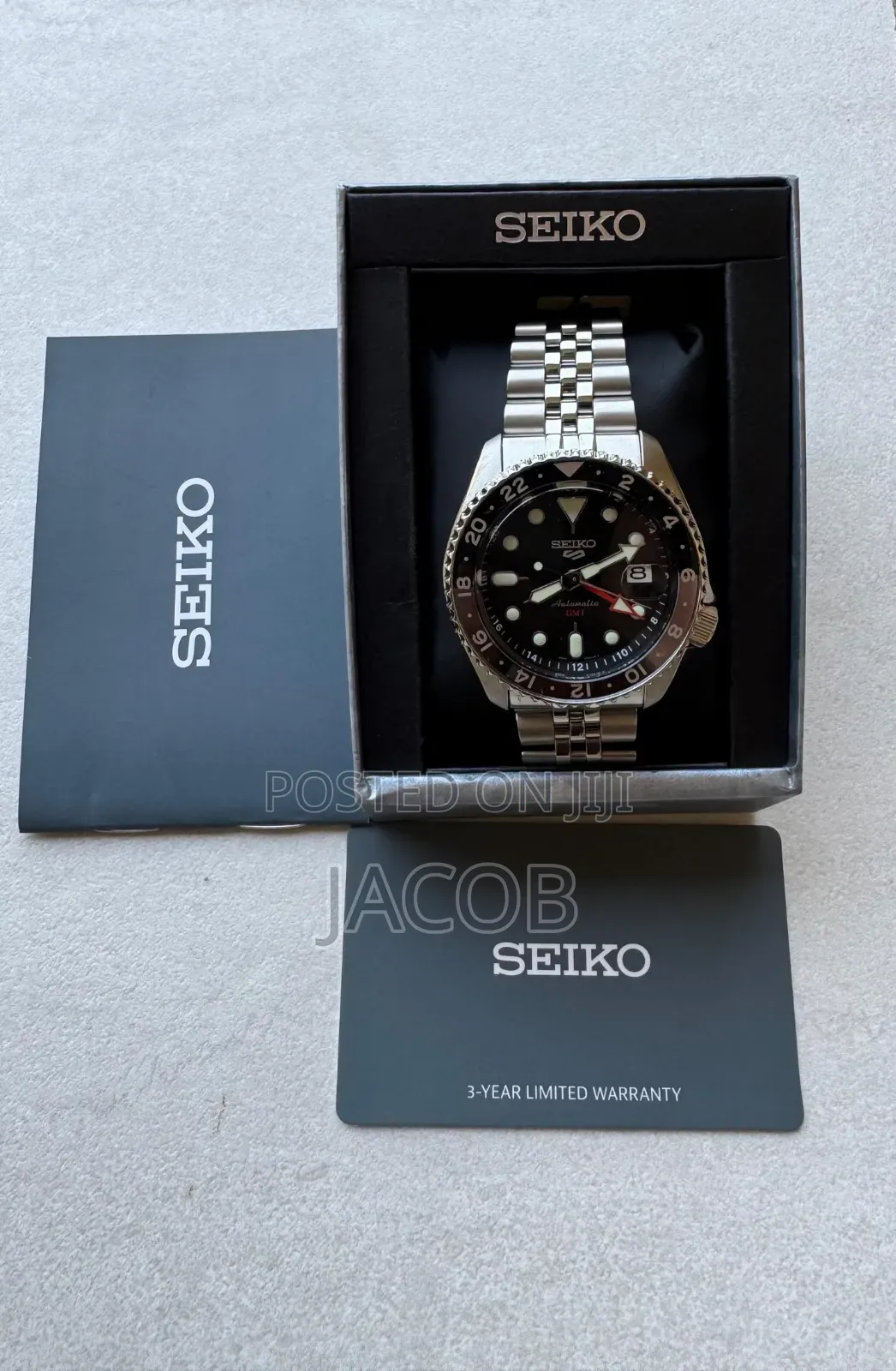 Seiko 5 Sports GMT Watch