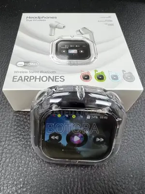 Airmax True Wireless Earbuds – Touch Display, Anc, 6-Mic Hd Calls