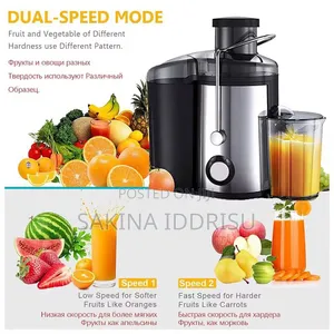 Premium Fruit Juicer – Fresh Juice at Home | Efficient Easy to Use