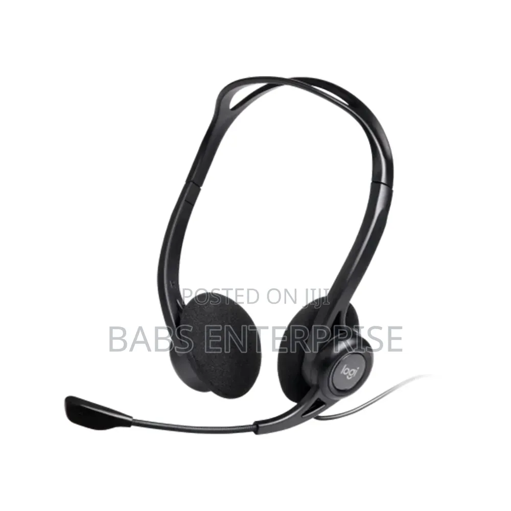 Logitech 960 Usb Computer Headset – Black