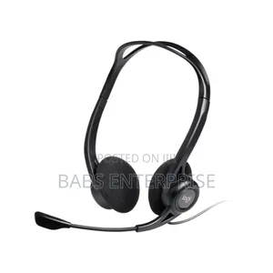 Logitech 960 Usb Computer Headset – Black
