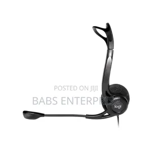Logitech 960 Usb Computer Headset – Black