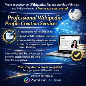 Professional Wikipedia Profile Creation Services