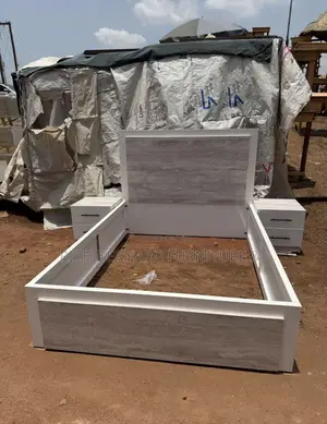 Laminated Double Bed Frame