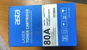 Asta 80a Black Laser Toner Cartridge (Cf280a)