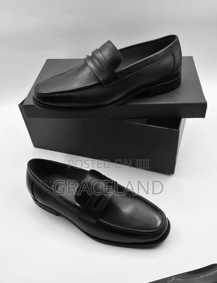 This Is Original Pure Real Leather Montana Loafers Shoes