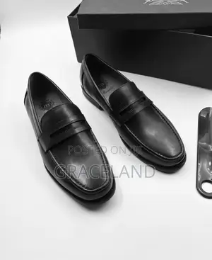 This Is Original Pure Real Leather Montana Loafers Shoes