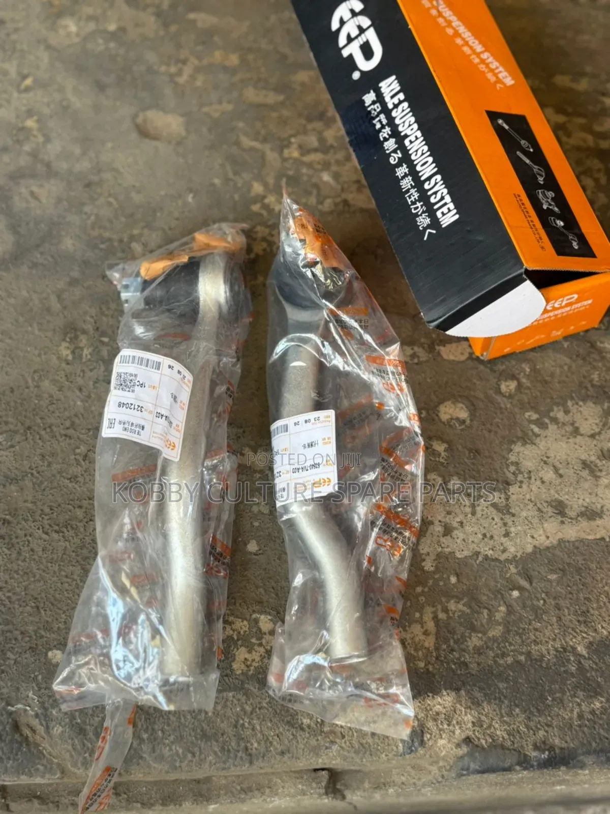 Original Axle Suspension System Available for All Cars .