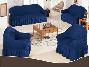 Designed for Large Family Sofas(Sold as a Set)Skirt Sofa Covers