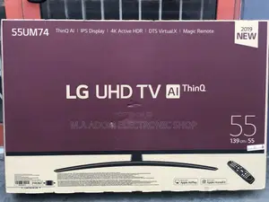 New 2019 Lg 55” Uhd 4k Smart Thinq Ai Tv Bluetooth (Airplay)