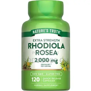 Nature's Truth Rhodiola Rosea | 120 Capsules | Extract Supplement