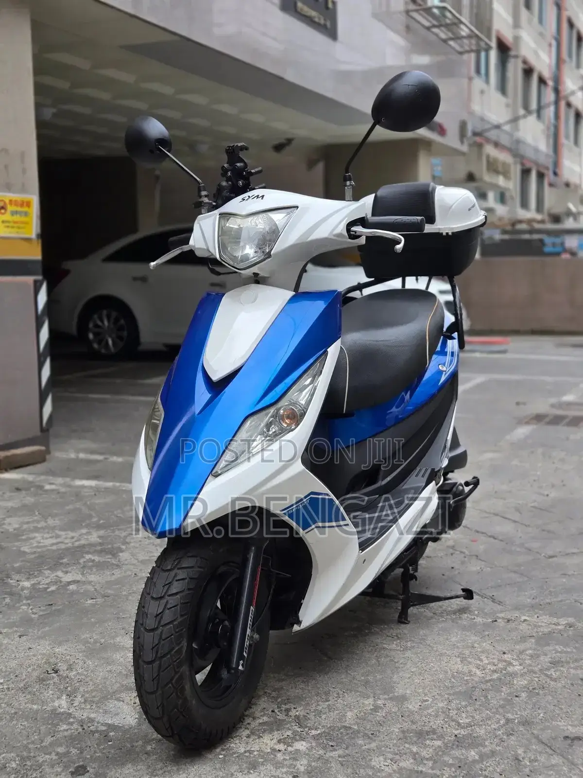 New SYM Fnx 125 2025 Blue