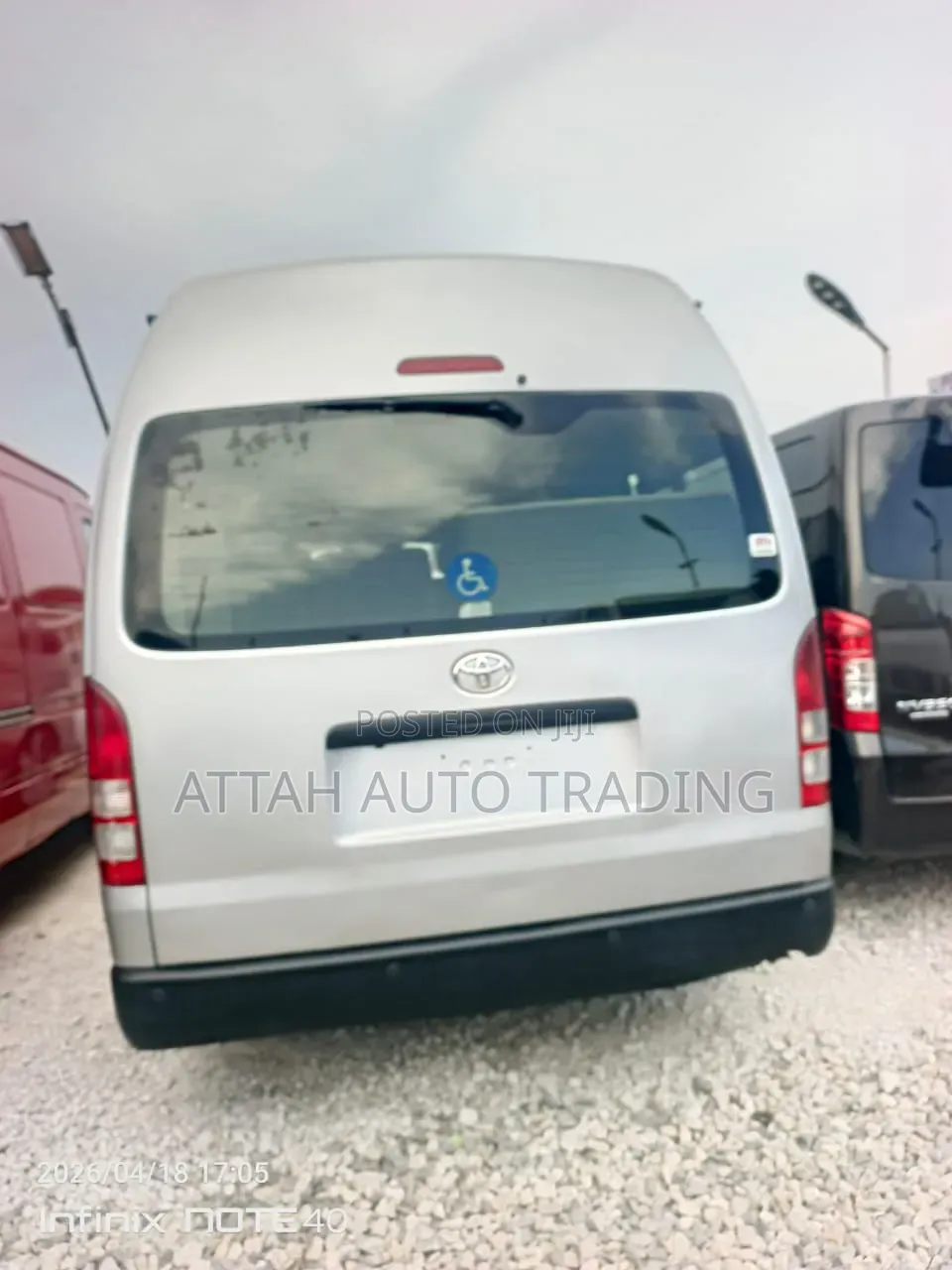 Toyota HiAce 2024 White