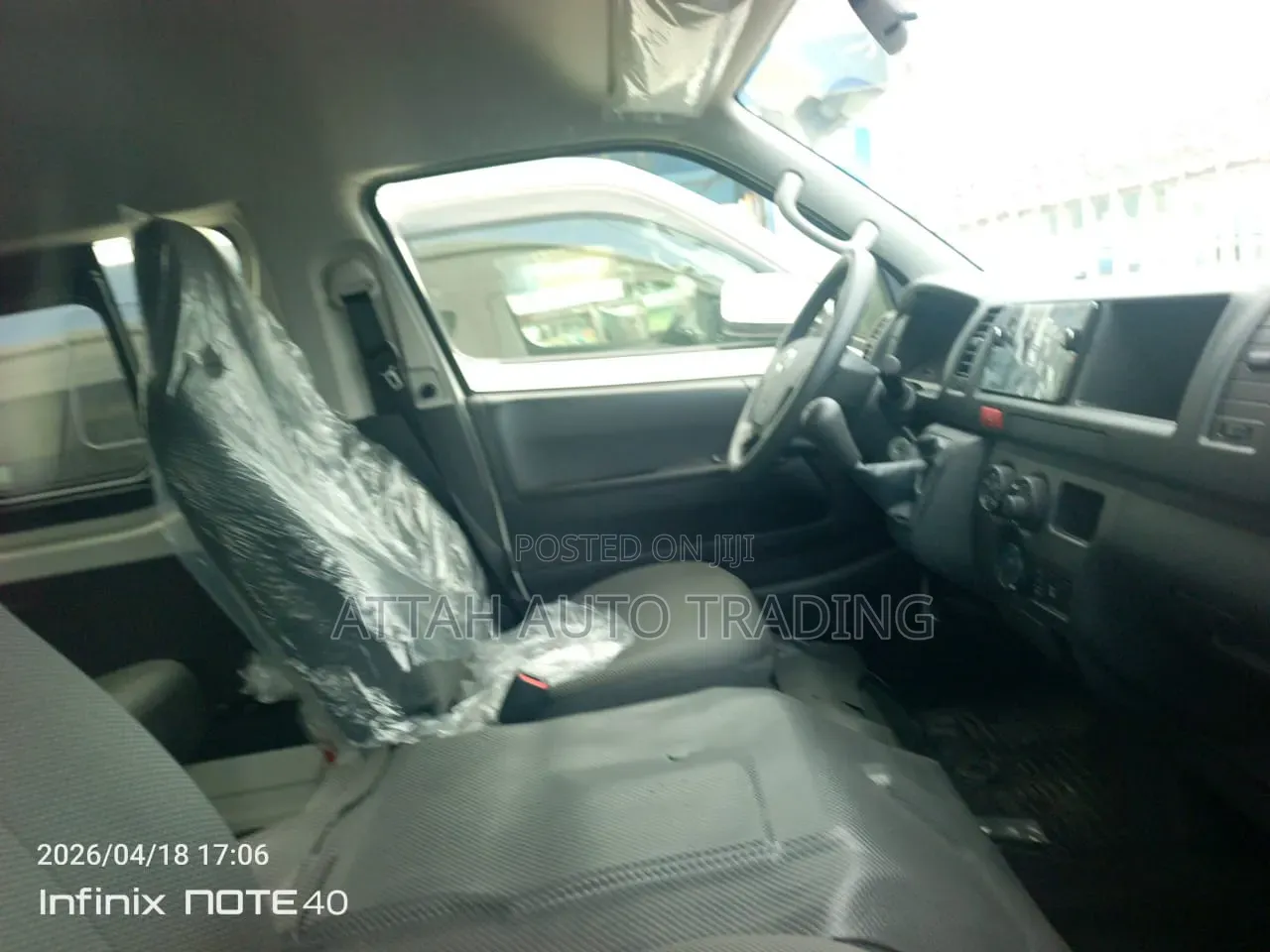Toyota HiAce 2024 White