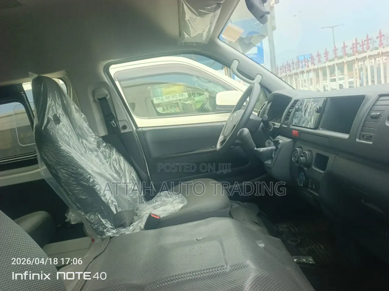Toyota HiAce 2024 White
