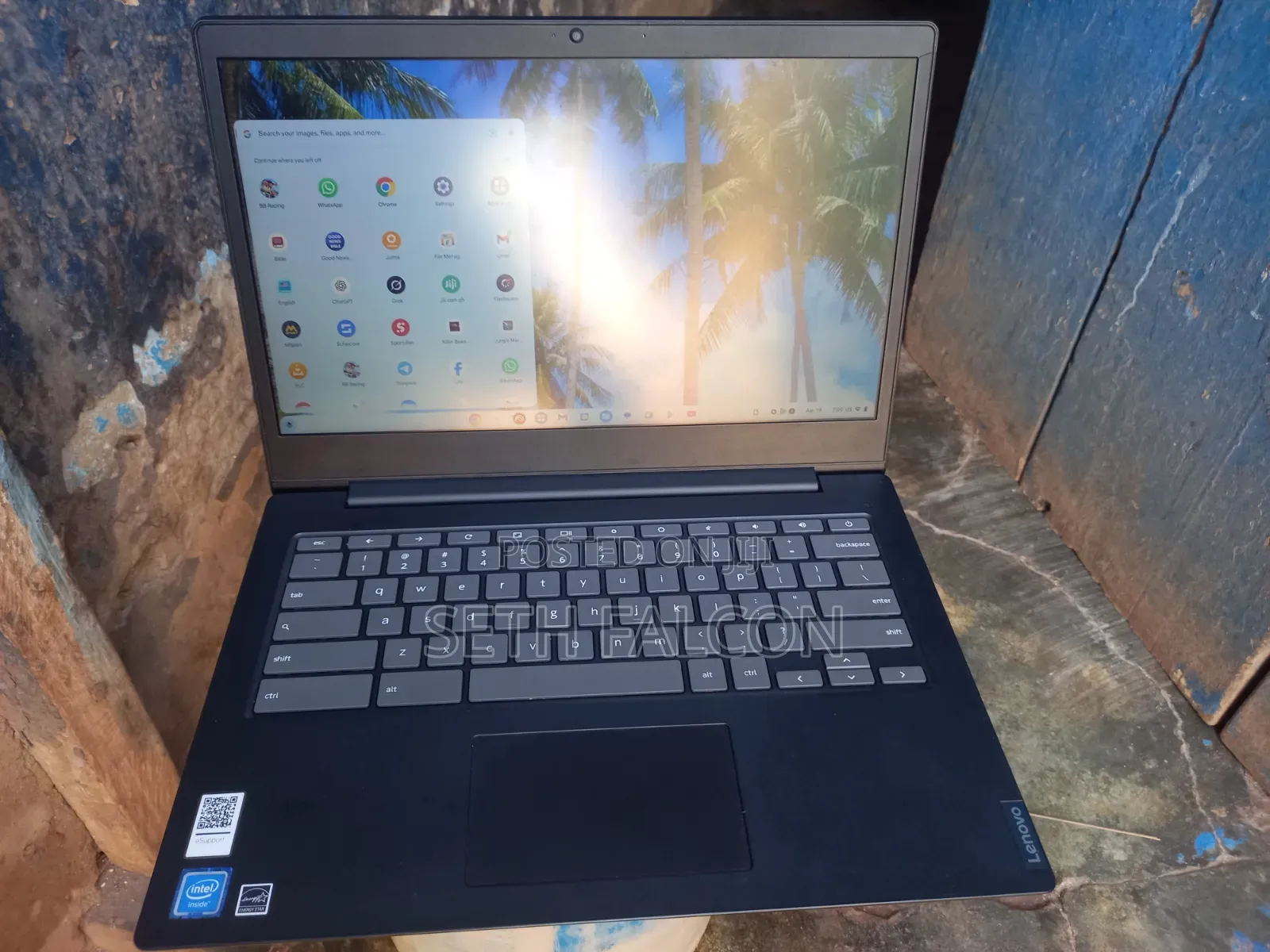New Laptop Lenovo Chromebook C330 4GB Intel Celeron HDD+SSD 160GB