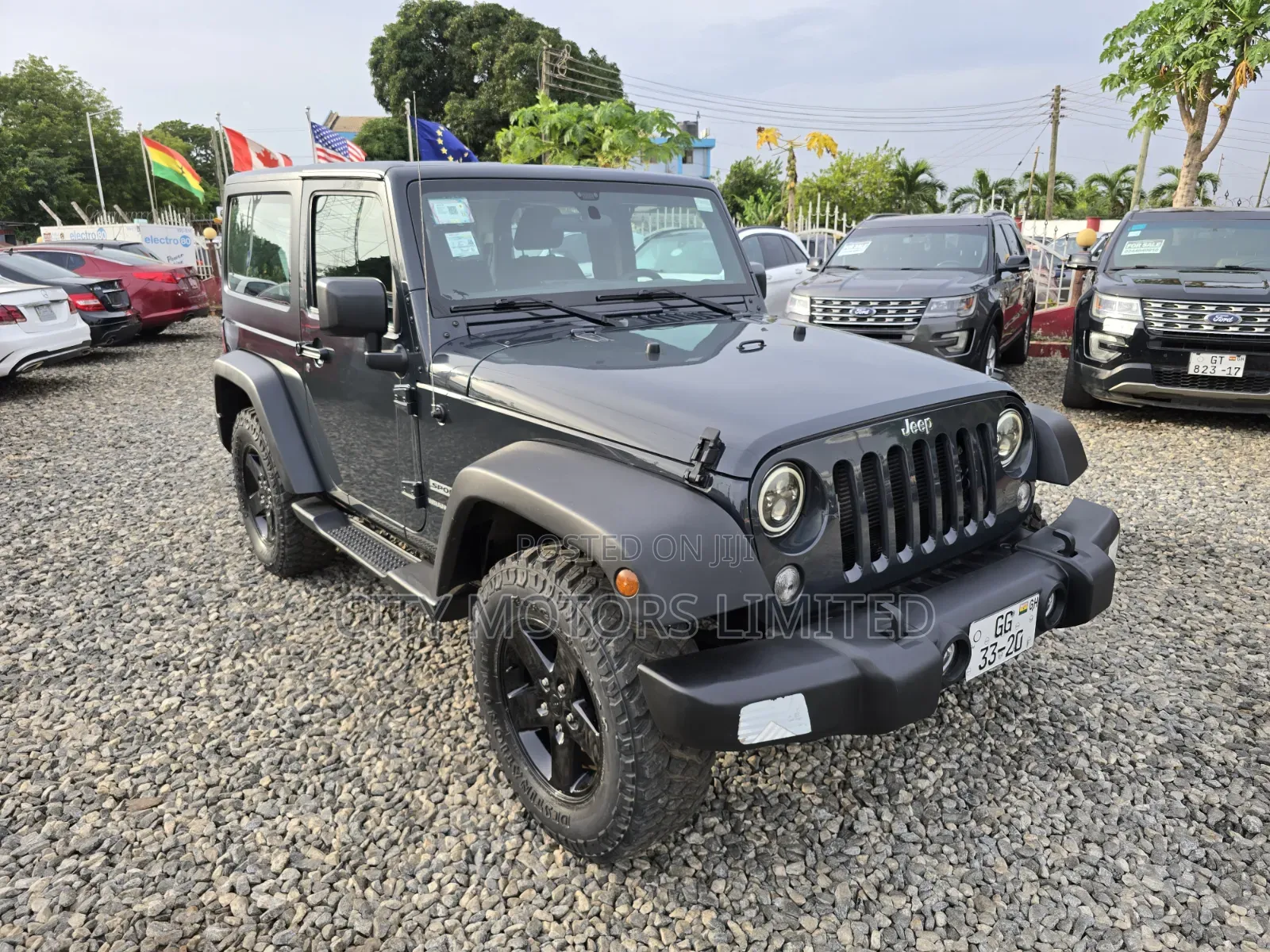 Jeep Wrangler Sport 4x4 2018 Black