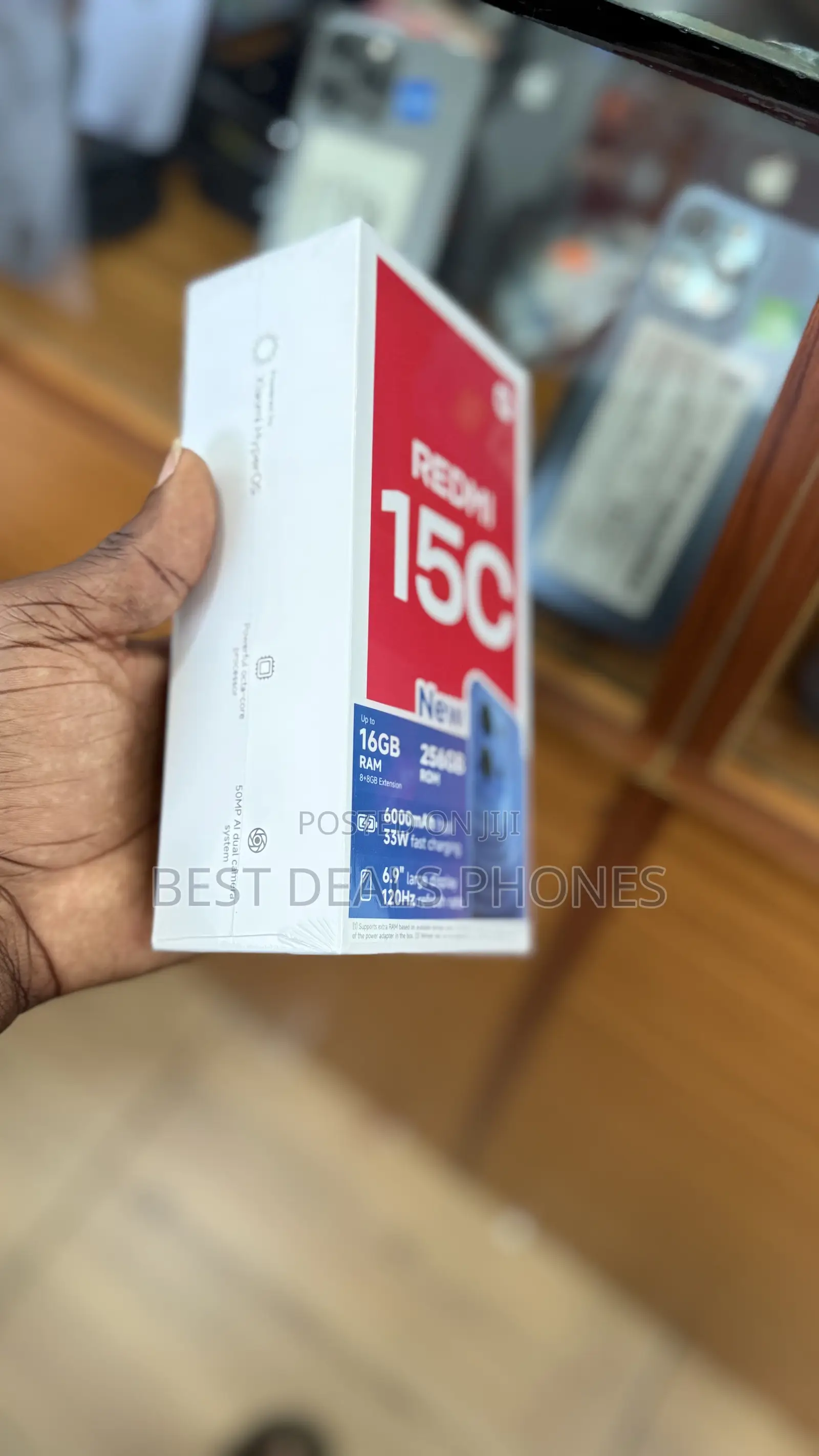 New Xiaomi Redmi 15C 4G 256 GB Red