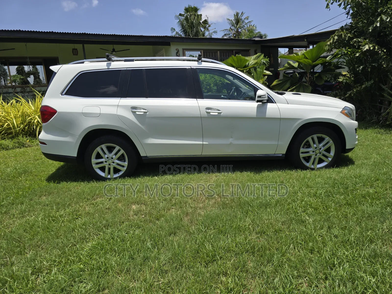 Mercedes-Benz GL-Class 450 2016 White